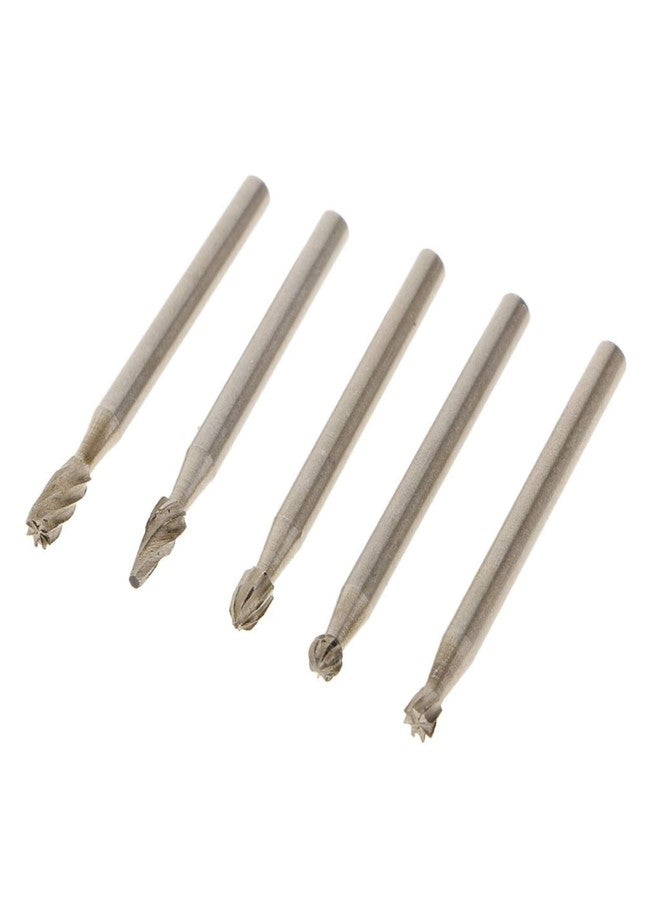 Robodo 10 Pieces Diamond Burr Bits Drill Kit for Engraving Carving Rotary Tool Set - Image 3